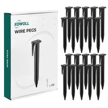 HOOKII pritrdilni klini za obodno žico 100 kos/pkt