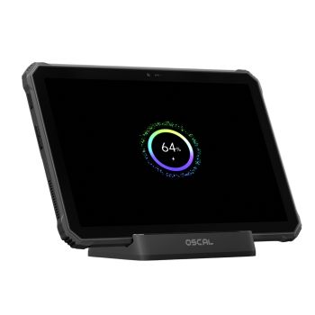 OSCAL SPIDER 10 namizna polnilna postaja, 18 W, črna