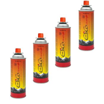 Plinske kartuše ElicoCamp 220 g CP250 4/1 – set 4 plinskih kartuš