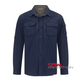 Moška Srajca Malton HHL Temno Modra