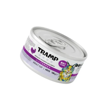 Tramp 4* Cat Pate With Turkey - puranja pašteta za odrasle mačke, 16 x 100 g