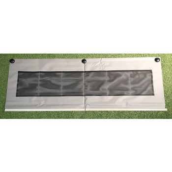 Zavesa za Kolo Dvojna Siva