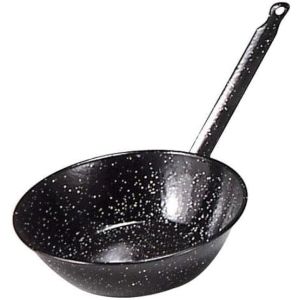 Garcima emajlirana globoka ponev z ročajem 24cm, globina 7cm