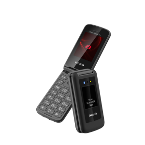 Aiwa preklopni mobilni telefon za starejše FP-30 2G, črn