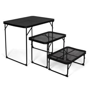 Kamp miza Kampa Grate Medium je največja v seriji miz Grate