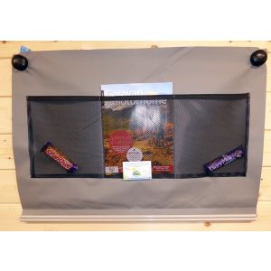 Zavesa za Kolo Enojna Siva